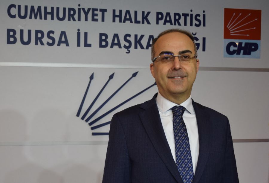 CHP BURSA İL BAŞKANLIĞINA TURGUT ÖZKAN GETİRİLDİ