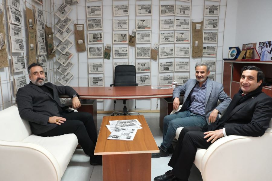 Mardin Artuklu Üniversitesi Rektörü  Basın Kuruluşlarını Ziyaret Etti