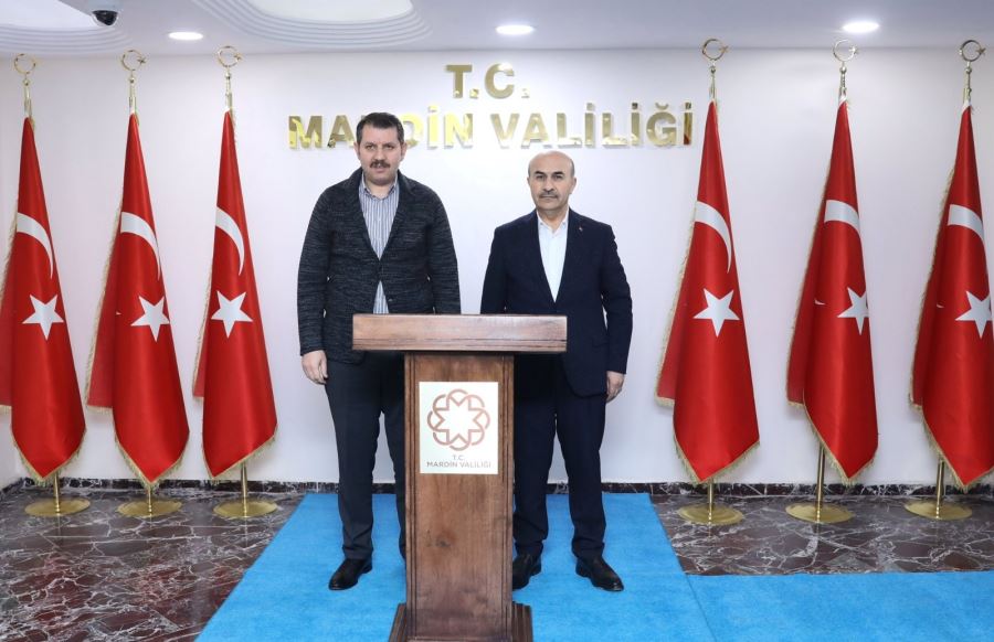 Şanlıurfa Valisi Ayhan’dan Mardin Valisi  Demirtaş’a ziyaret