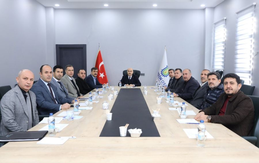 Mardin   OSB Müteşebbis Heyeti 2022 Yılının Son Toplantısını Gerçekleştirdi  