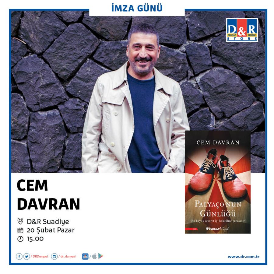 CEM DAVRAN YENİ ÇIKAN KİTABİ