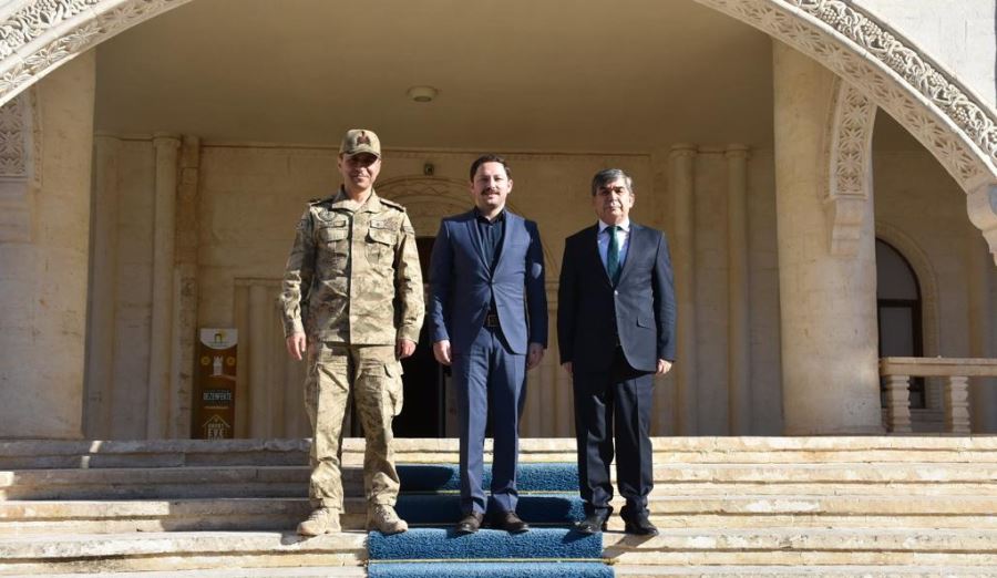 Mardin İl Jandarma Komutanı ve Emniyet Müdüründen Kaymakam  Ercan Kayabaşı