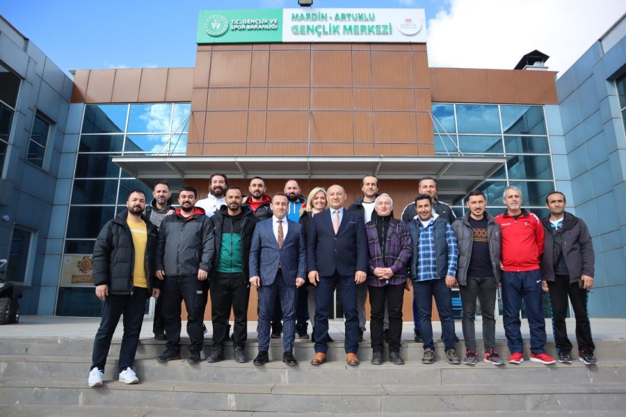 Halter Federasyonu Başkanı Talat Ünlü Mardin’de  ....