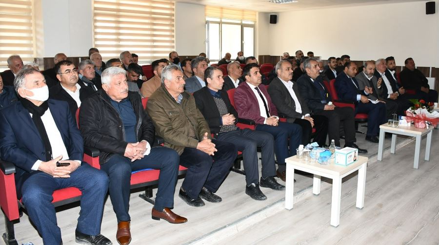 Nusaybin İlçesinde  Muhtarlarla İstişare Toplantısı Gerçekleştirildi.