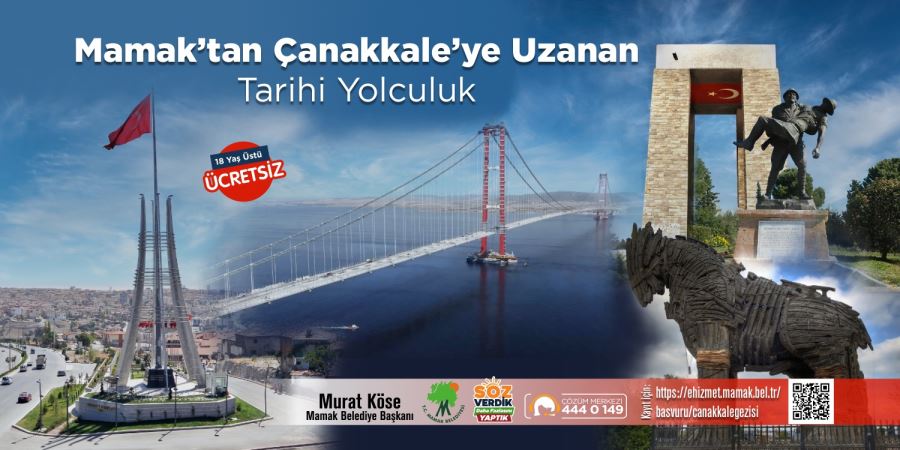 Mamak’tan Çanakkale’ye uzanan tarihi yolculuk