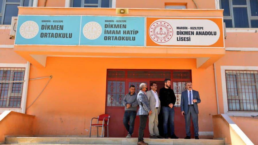 MARDİN İL MEM DEMİR  YAPIMI TAMAMLANAN VE DEVAM EDEN OKULLARI ZİYARET ETTİ