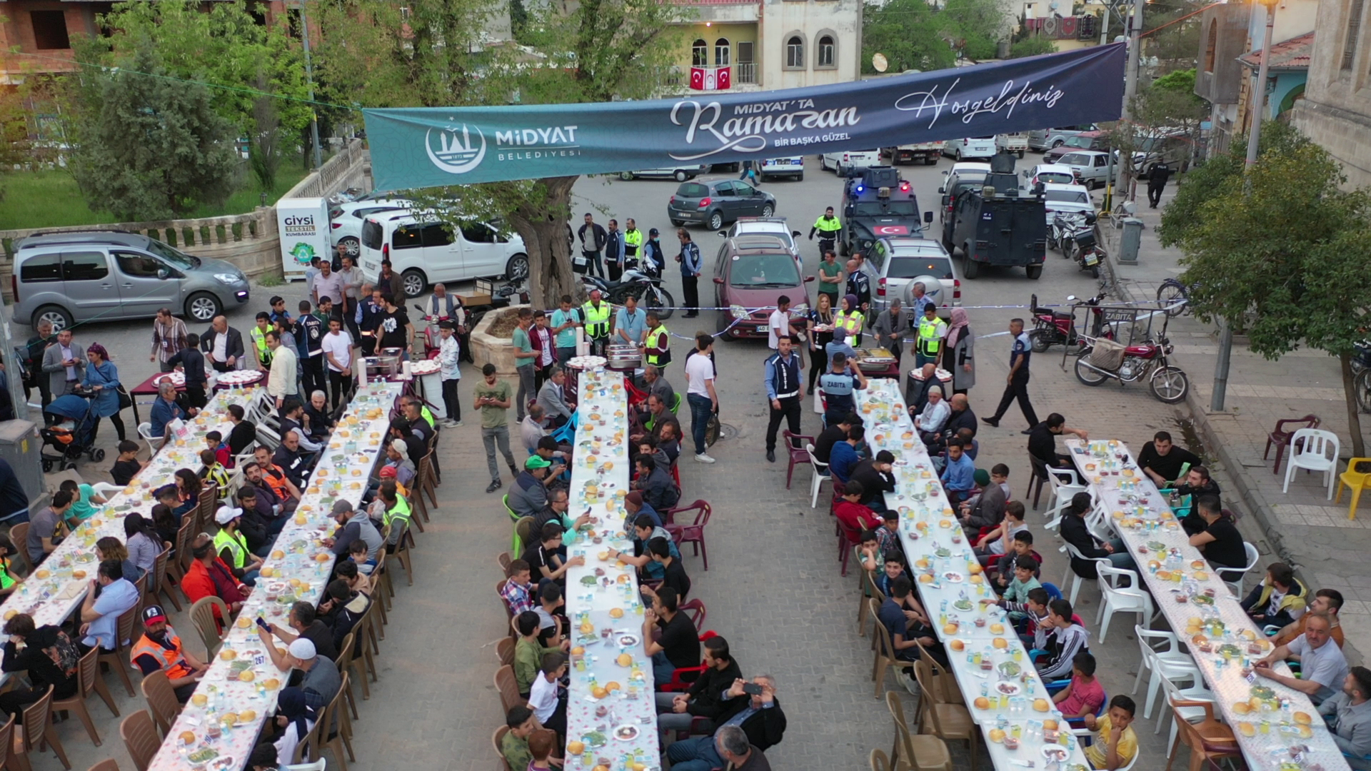  Midyat Belediyesince İkinci Halk İftarı Düzenlendi