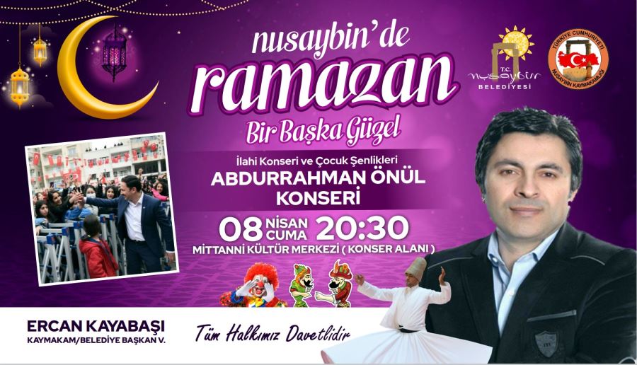 Nusaybin Belediyesi’nden Ramazan Etkinliklerine Davet   