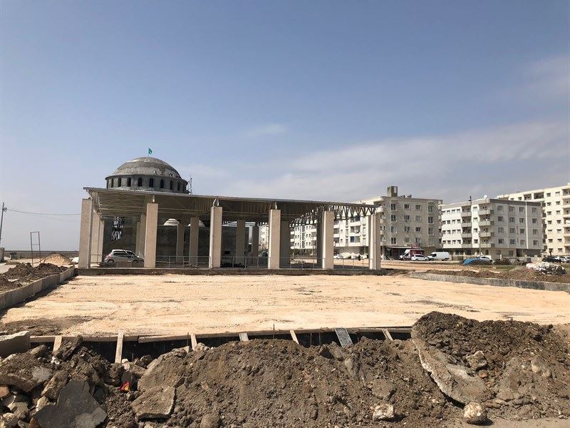 Nusaybin Kapalı Pazar Alanı İkinci Etap Çalışmaları Başladı