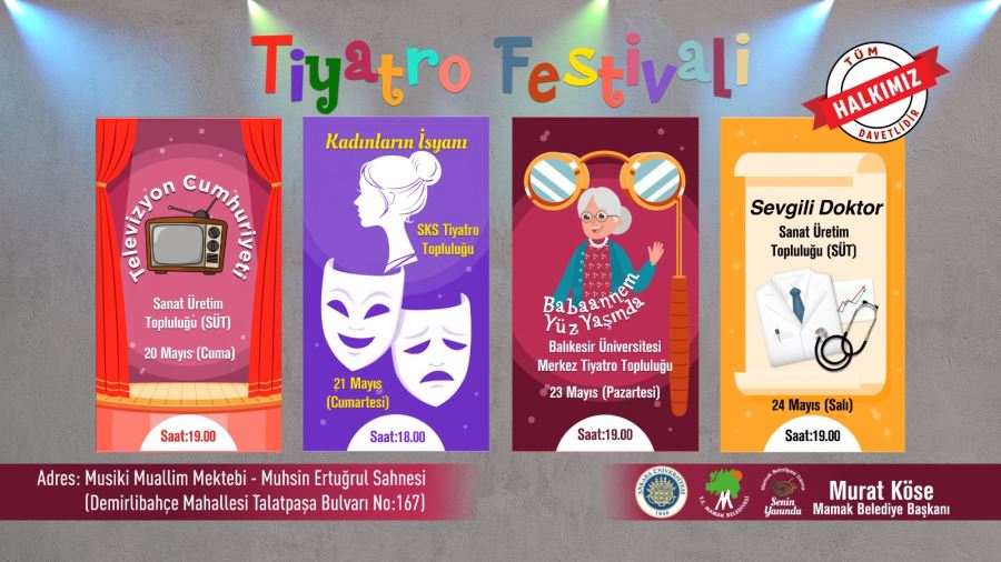 Mamak’ta Tiyatro Festivali