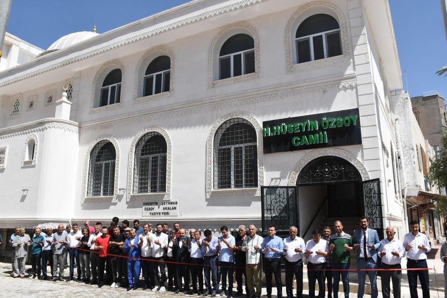 NUSAYBİN İLÇESİNDE  H.HÜSEYİN ÖZSOY CAMİ VE TAZİYE EVİNİN AÇILIŞI YAPILDI