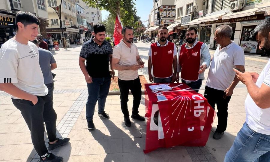 CHP MARDİN İL GENÇLİK KOLLARINDAN  KIZILTEPE İLÇESİNDE ÜYELİK ÇALIŞMASI