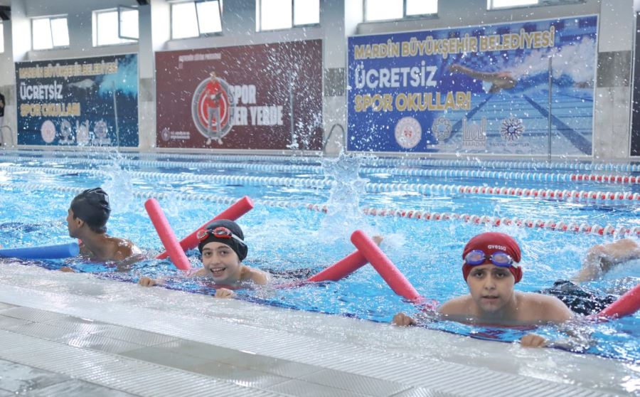 Mardin Büyükşehir Belediyesi Yaz Spor Okullarına Yoğun İlgi