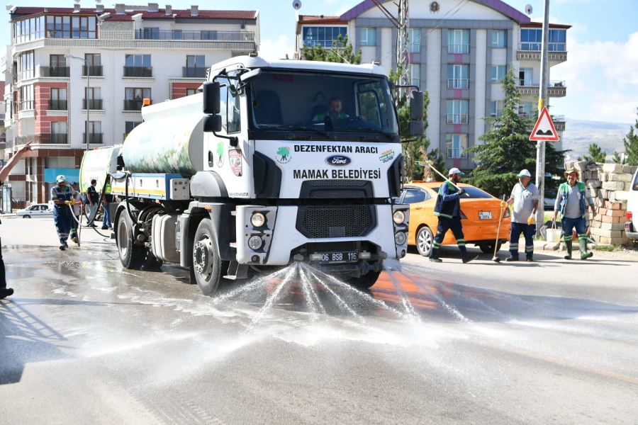 Mamak Belediyesinden Geniş Kapsamlı Temizlik