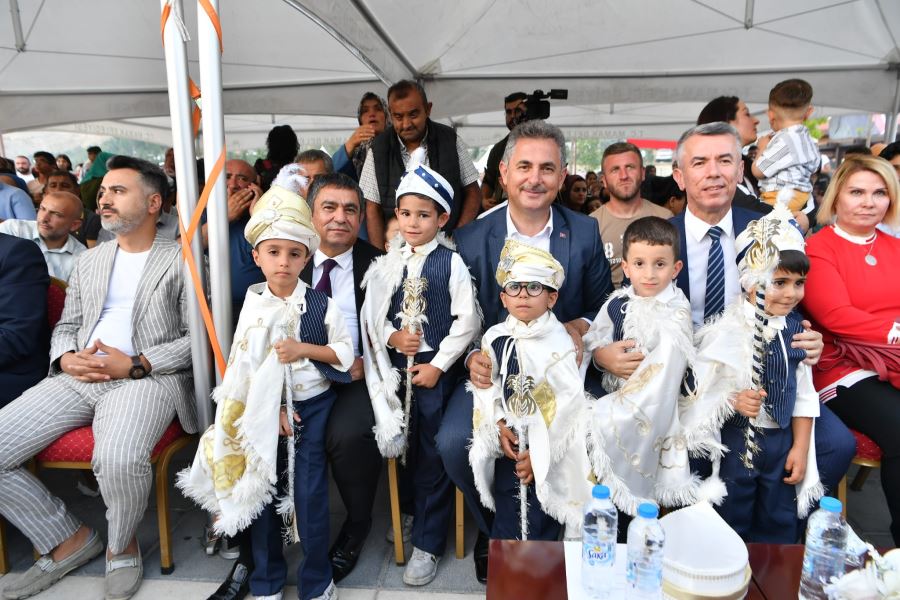Mamak Belediyesinin Sünnet Şöleninde Doyasıya Eğlendiler