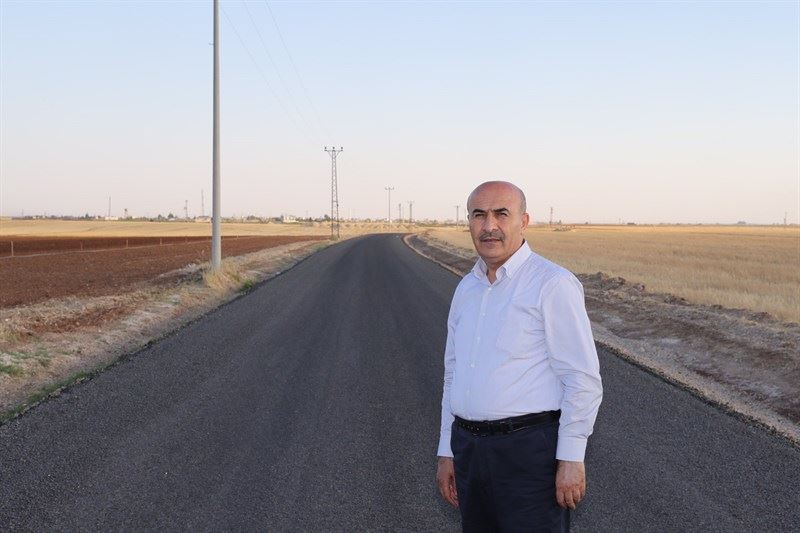 Mardin’de dört bir koldan yol çalışmaları devam ediyor