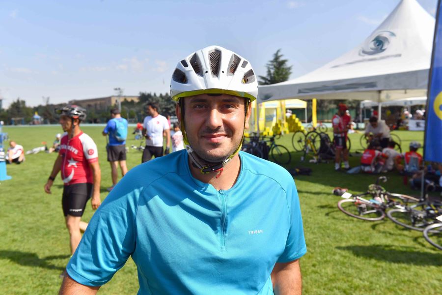 BAŞKENT GRANFONDO BİSİKLET YARIŞINA EV SAHİPLİĞİ YAPTI