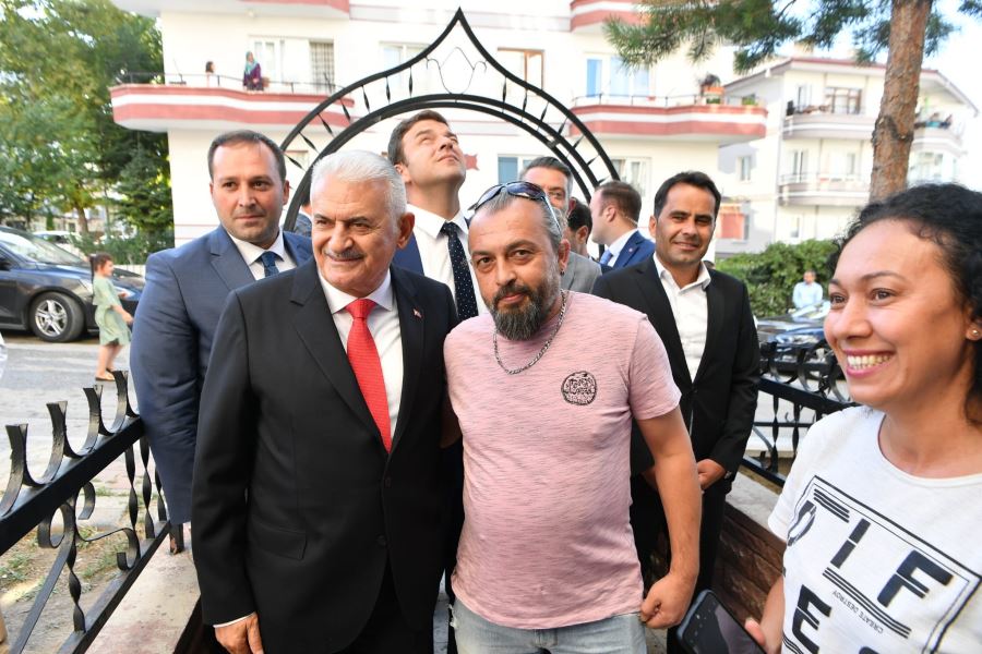 Ak Parti Genel Başkan Yardımcısı Binali Yıldırım Mamaklılara Misafir Oldu