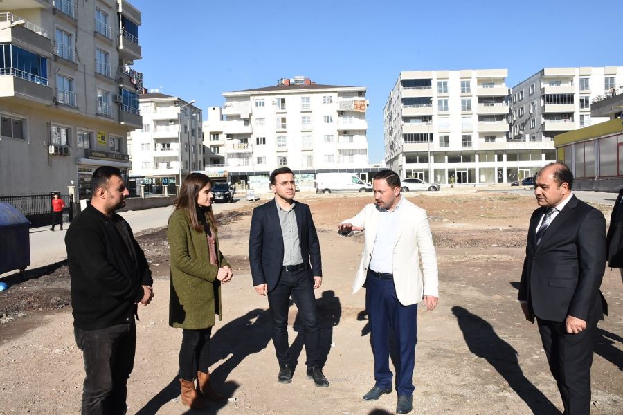 NUSAYBİN BELEDİYESİNDEN 8 MART MAHALLESİNE YENİ PARK 