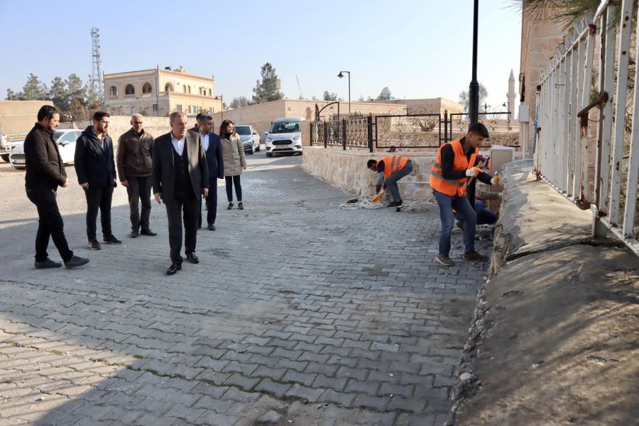 Midyat’ta sokak sağlıklaştırma çalışmalarına başlandı