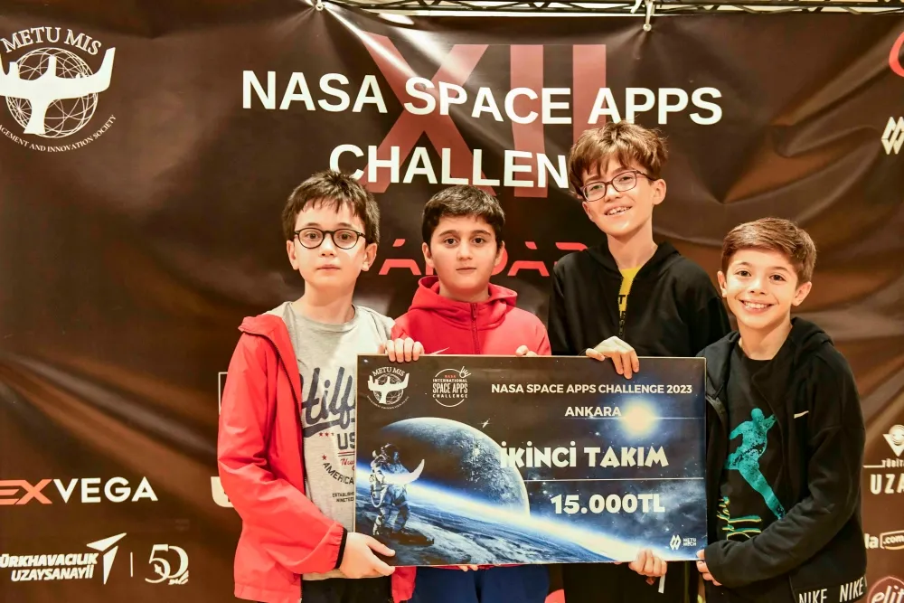 ANKARA BÜYÜKŞEHİR BELEDİYESİ NASA SPACE APPS CHALLANGE 2023 ETKİNLİĞİNE EV SAHİPLİĞİ YAPTI