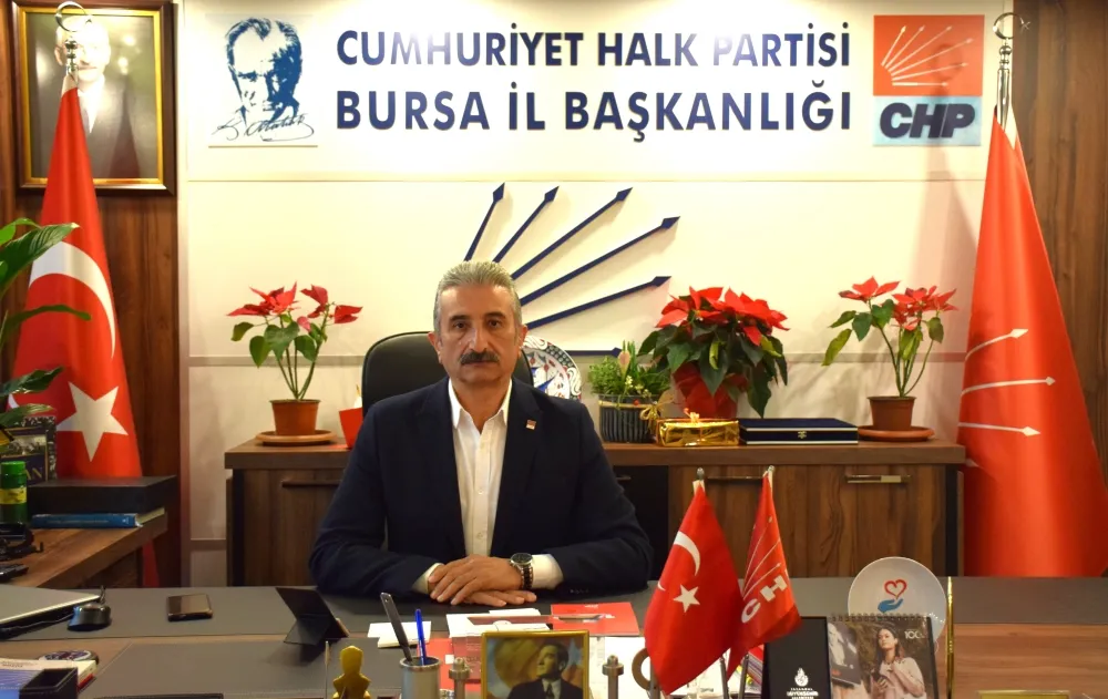 CHP BURSA İL BAŞKANI NİHAT YEŞİLTAŞ