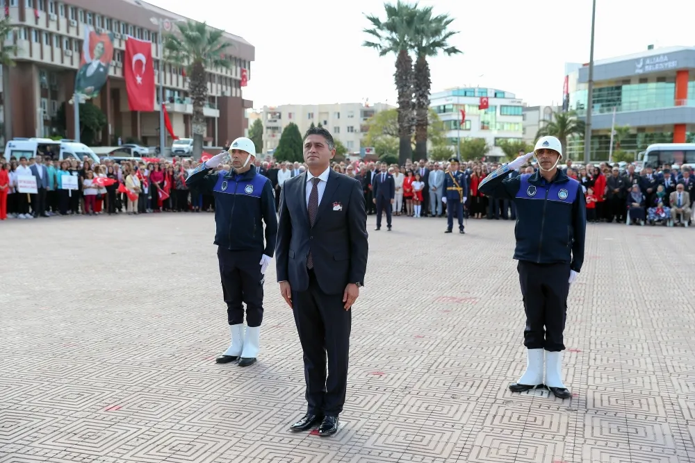 Aliağa’da Cumhuriyetin 100.Yıl Kutlamaları Başladı