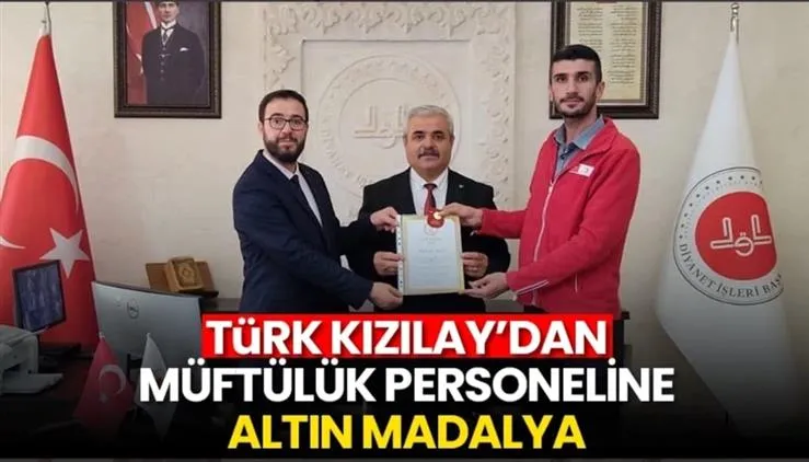 Türk Kızılay’dan Midyat Müftülüğü Şöförü İzettin Akıncı