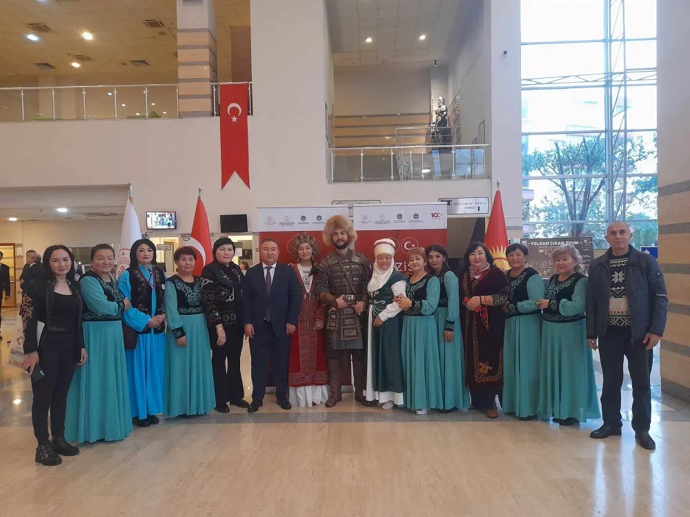 Türk Dünyası Antalya’da Kırgızistan Kültür Günlerinde Buluştu