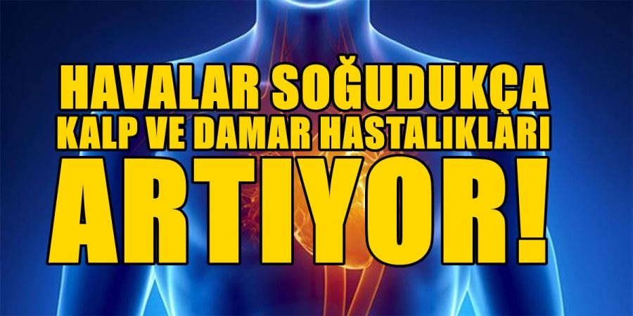 Havalar Soğudukça Kalp ve Damar Hastalıkları Artıyor!