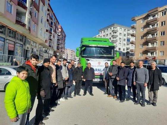 Mardin İl Müftülüğünün  Üç Yardım Tır