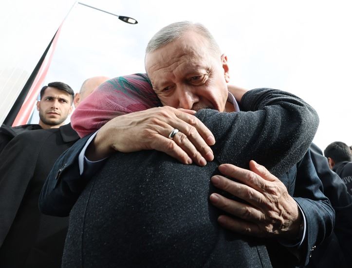 CUMHURBAŞKANI ERDOĞAN, MÜSİAD KONTEYNER KENTİNİ ZİYARET ETTİ