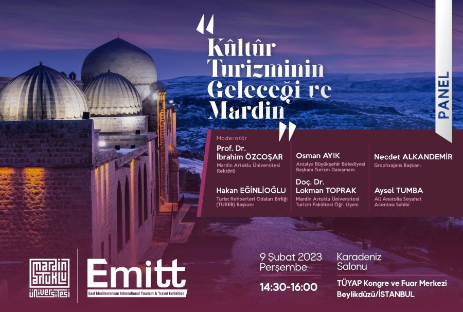 İstanbul’da ‘Kültür Turizminin Geleceği ve Mardin’ Paneli  