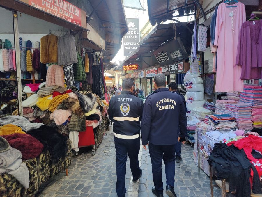 Eyyübiye Zabıtası Bayram Öncesi Denetimleri Sıklaştırdı