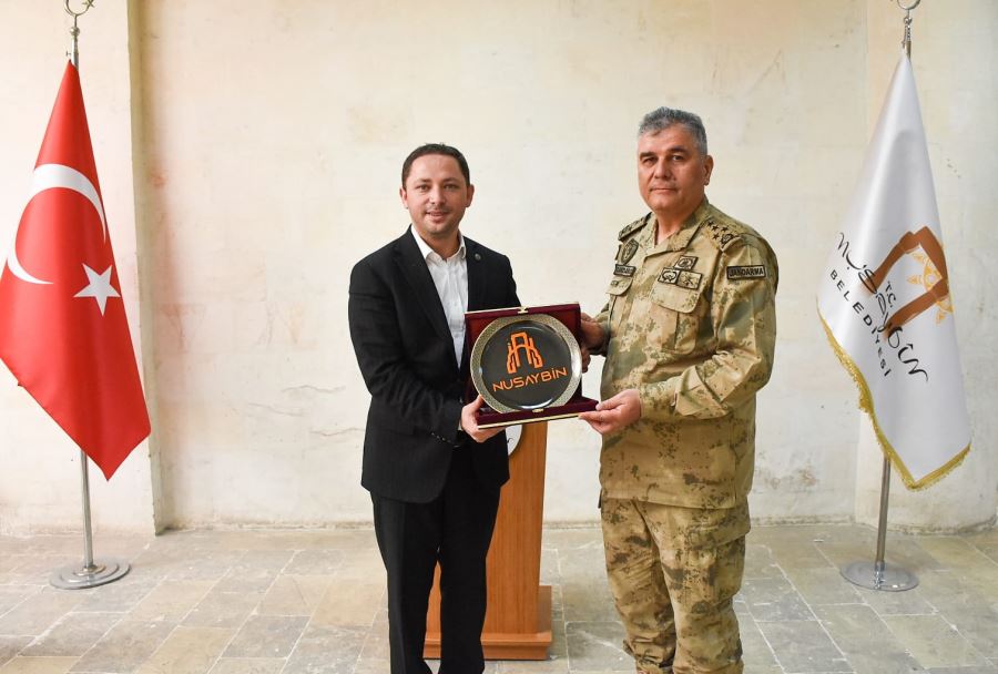 Jandarma Genel Komutan Yardımcısı  Çardakçı Nusaybin ilçesini Ziyaret etti