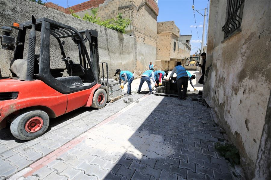 Eyyübiye’nin  Sokakları Yenileniyor