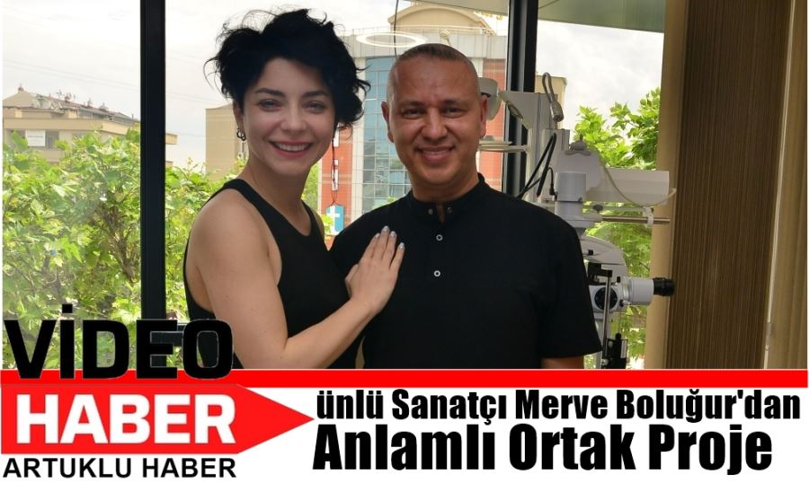 Merve Boluğur ve Tuncay Sezgin depremzede çocuklar İçin Ortak Proje