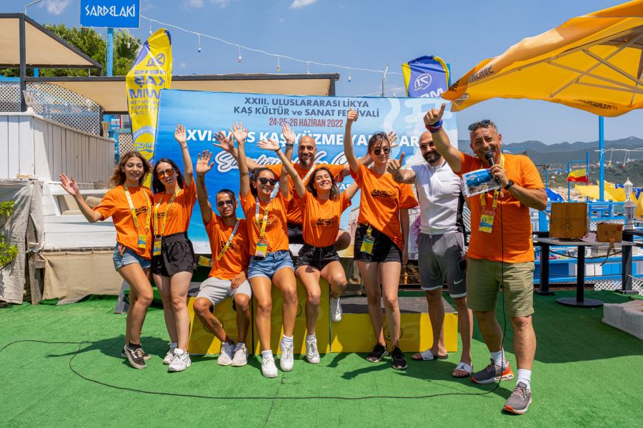 Rekortmen yüzücüler Megisti Kaş Swim Race’te “Barış ve Dostluk” için kulaç atacak