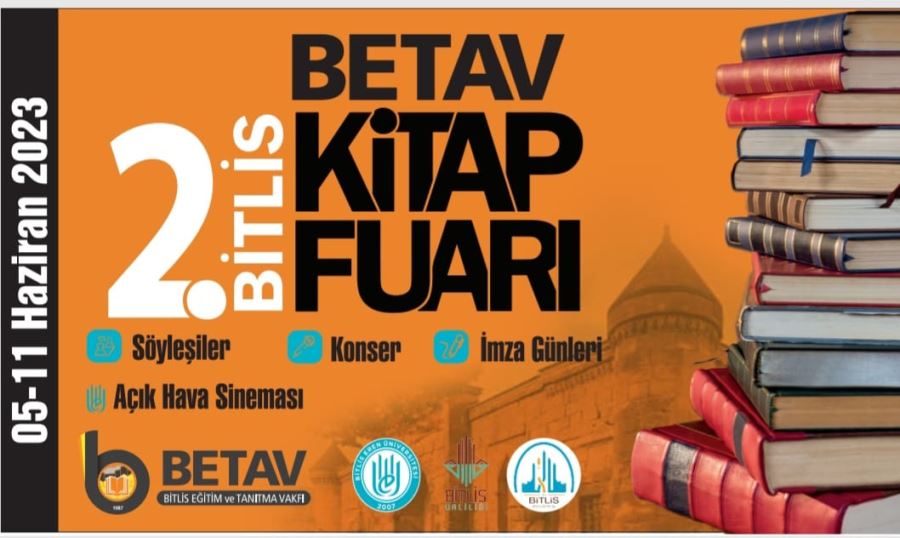 2. Bitlis Kitap Fuarı kapılarını kitapseverlere açtı!