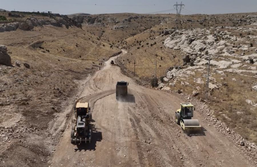 Mardin’de Alternatif Çevre Yolu Çalışmaları Devam Ediyor