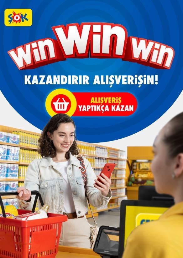 ŞOK MARKET WIN İLE MÜŞTERİLERİNE KAZANDIRIYOR!