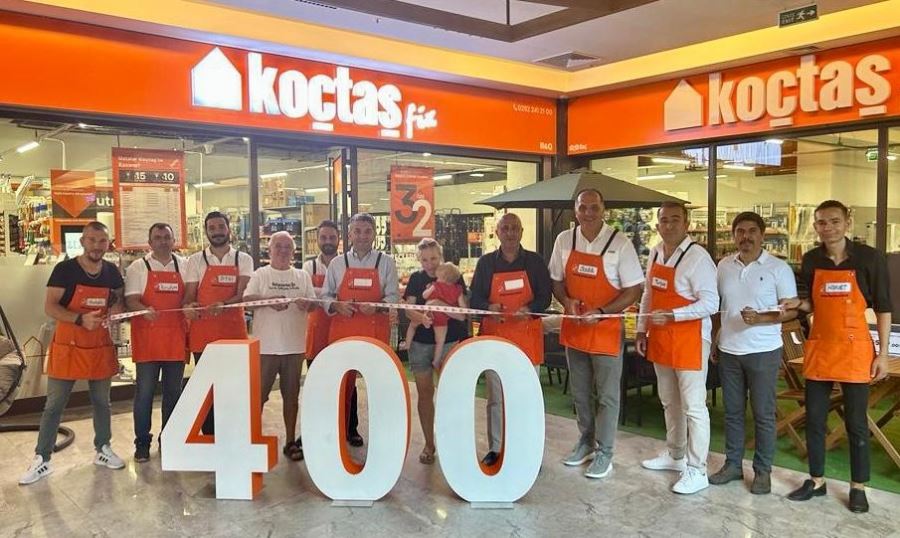  KOÇTAŞ 400. MAĞAZASINI HİZMETE AÇTI