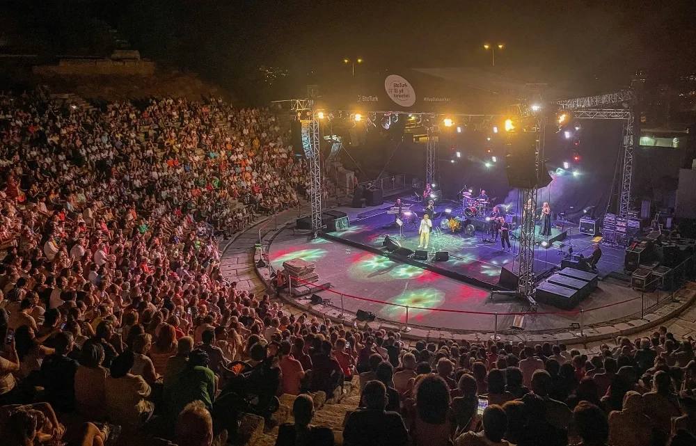 Erol Evgin’e Bodrum Antik Tiyatro’da Muhteşem Konser