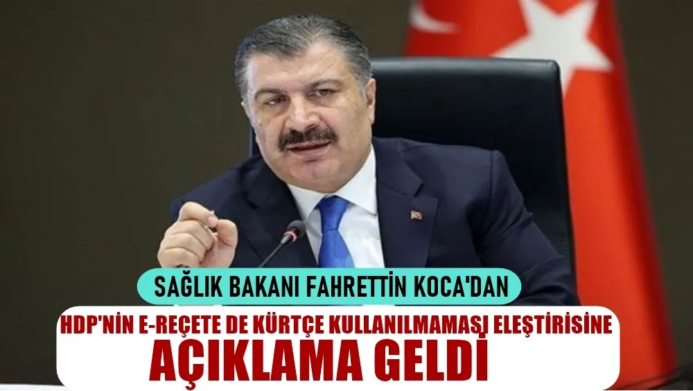 SAĞLIK BAKANI KOCA