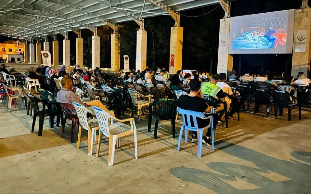 Midyat’ta açık hava sinema günleri devam ediyor!