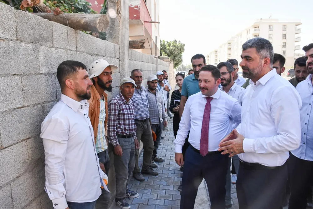 AK Parti Mardin Milletvekili Faruk  Kılıç Nusaybin  İlçesini ziyaret etti