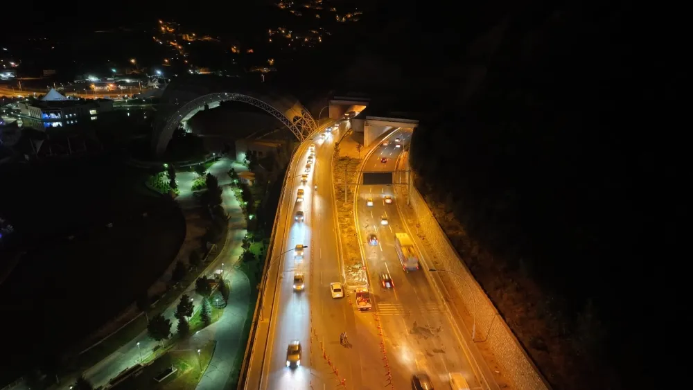 KUZEY ANKARA TÜNELİ YENİDEN TRAFİĞE AÇILDI