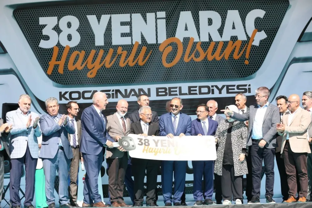 KAYSERİ KOCASİNAN BELEDİYESİ  FİLOSUNU GÜÇLENDİRDİ