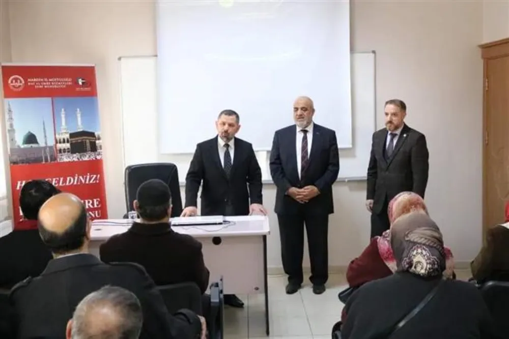 Mardin İl Müftüsü Türkmen Umrecilerle Seminerde Bir Araya Geldi