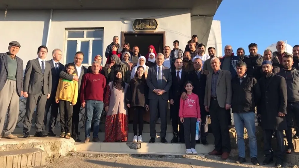 Mardin Valisi Tuncay  Akkoyun, Yeşilli İlçesinde...